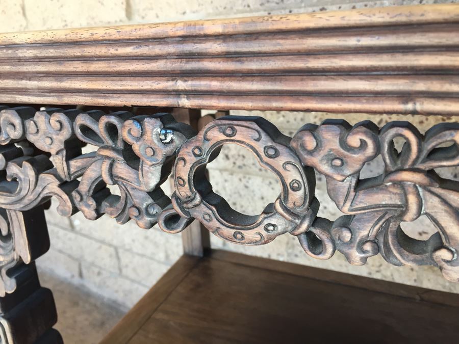 Rosewood Asian End Table [Photo 8]