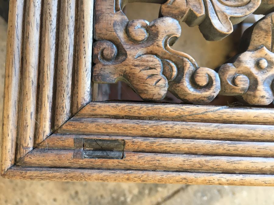 Rosewood Asian End Table [Photo 15]