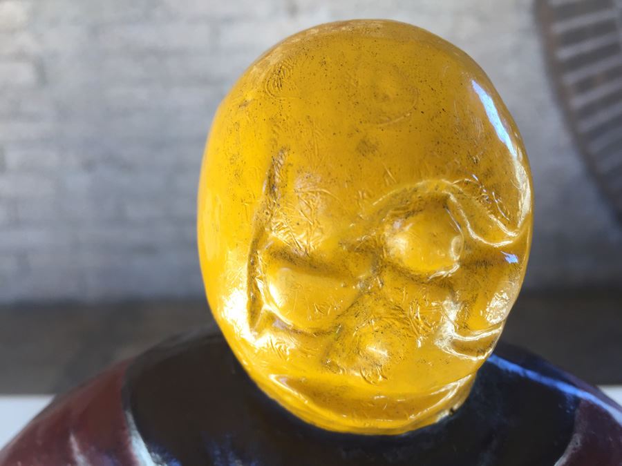 Cast Iron Aunt Jemima Clock Moving Eye Automation Working [Photo 13]