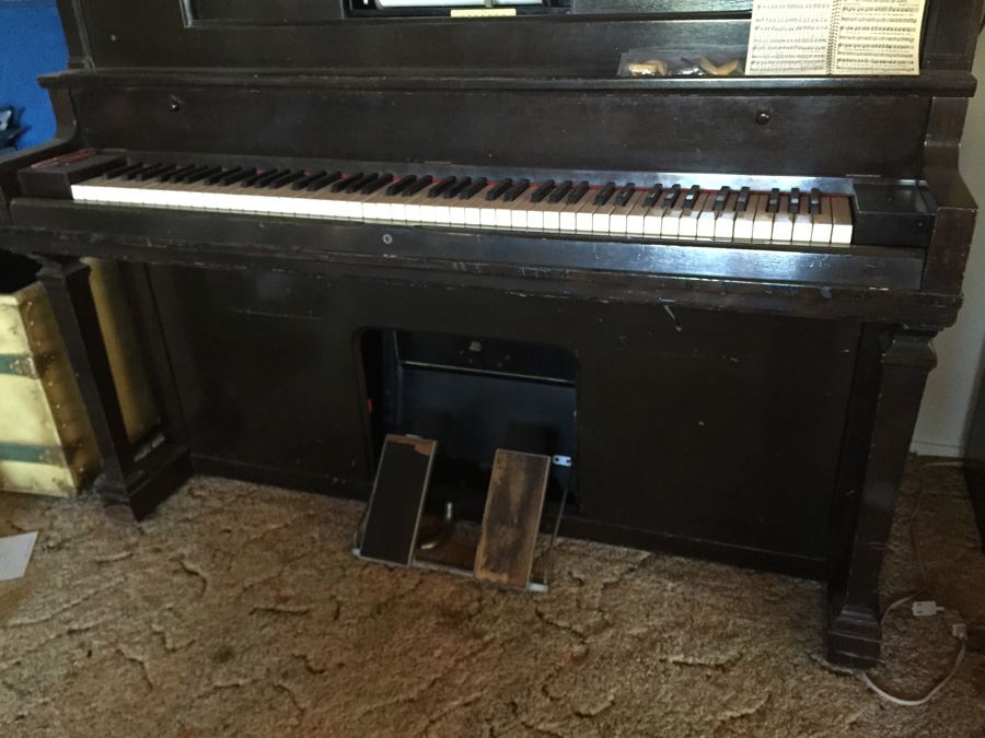 Working Antique Aeolian Player Piano [Photo 4]