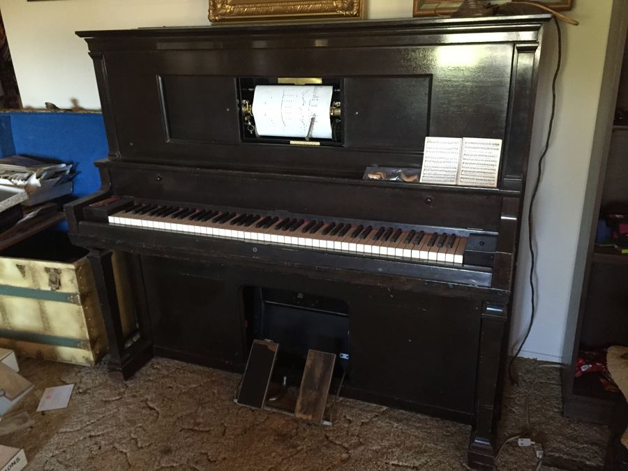Working Antique Aeolian Player Piano [Photo 1]