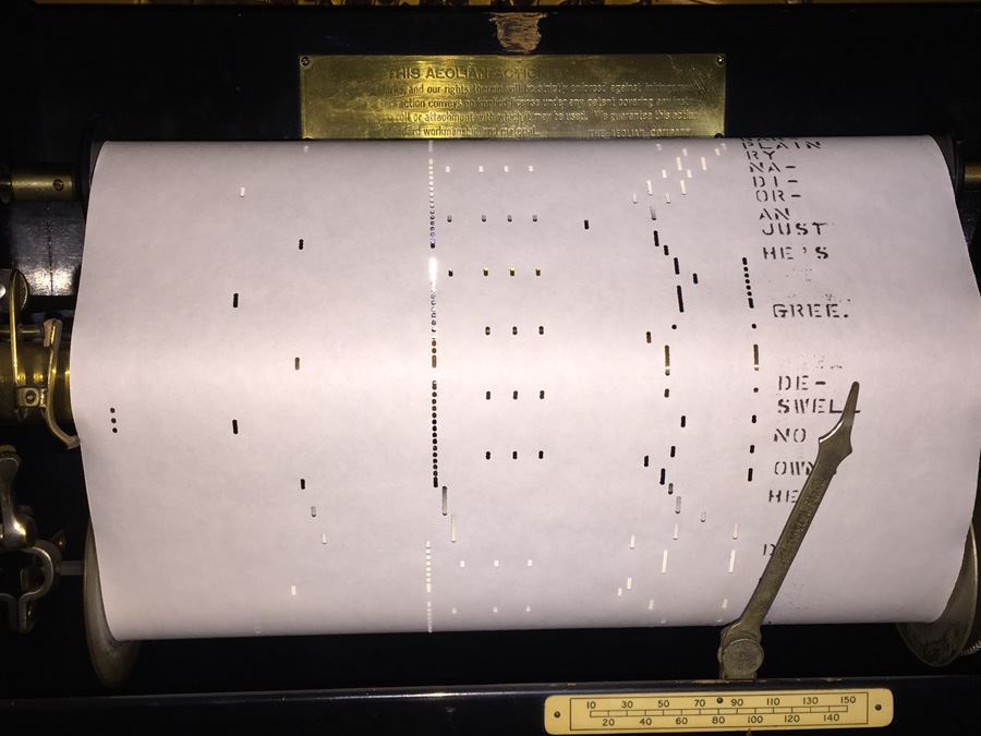 Working Antique Aeolian Player Piano [Photo 13]