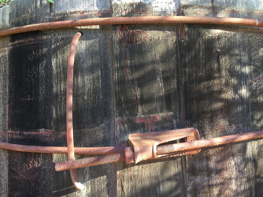 Vintage Redwood Rain Storage Barrels [Photo 2]