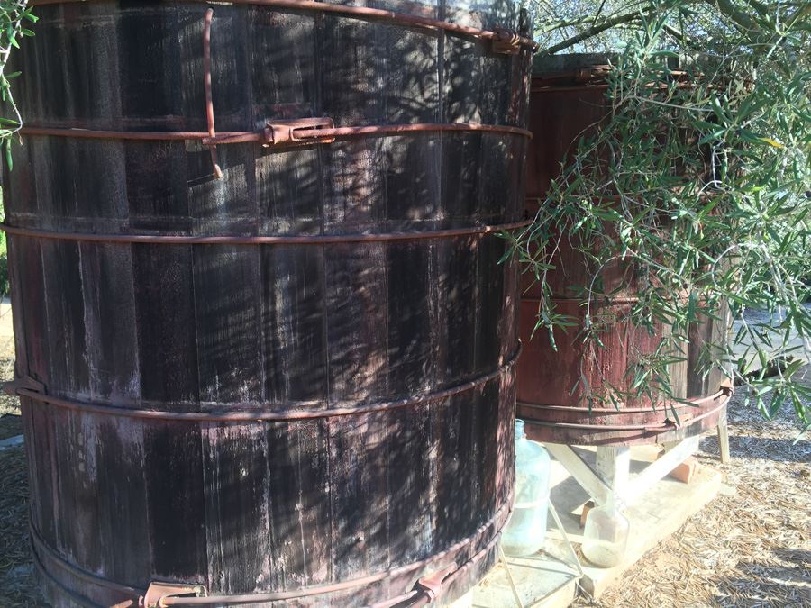 Vintage Redwood Rain Storage Barrels [Photo 4]