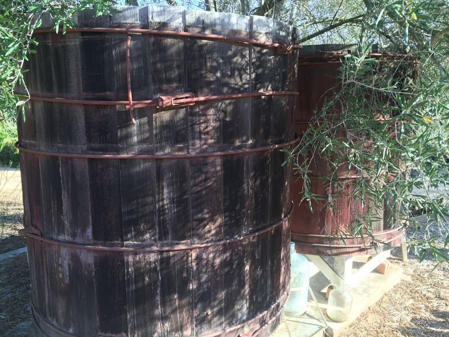 Vintage Redwood Rain Storage Barrels [Photo 5]