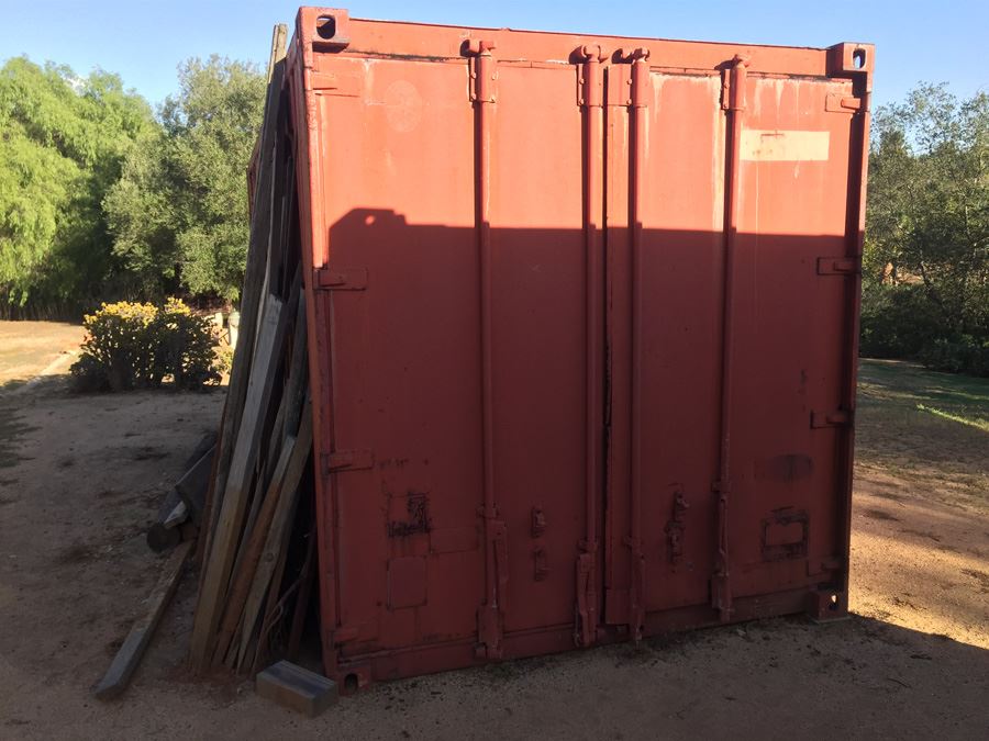 Large Metal Shipping Container 1 [Photo 1]