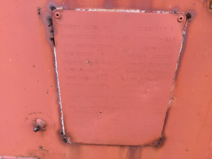 Large Metal Shipping Container 1 [Photo 6]