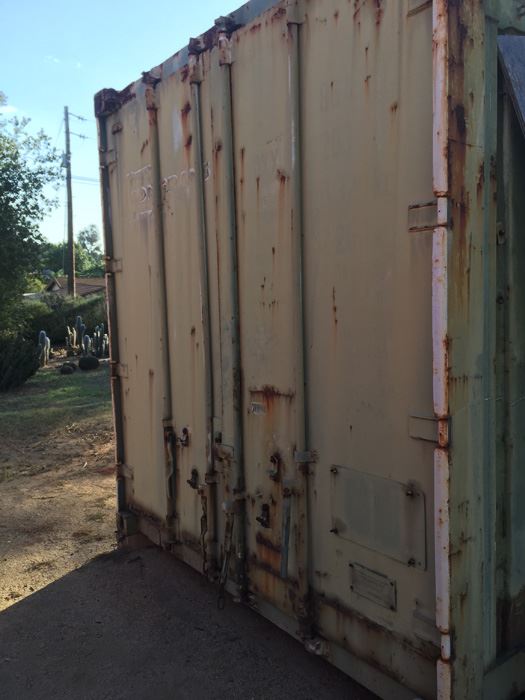 Large Metal Shipping Container 2 [Photo 5]