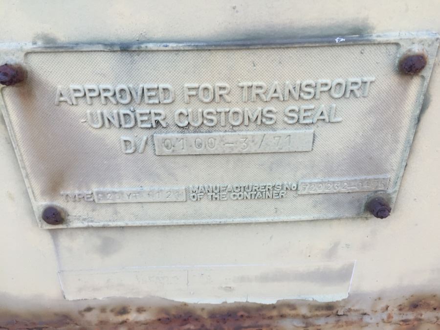 Large Metal Shipping Container 2 [Photo 3]