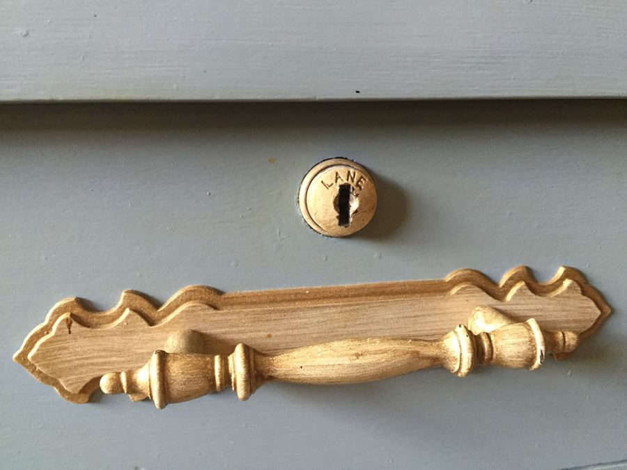Blue Painted LANE Cedar Chest [Photo 6]