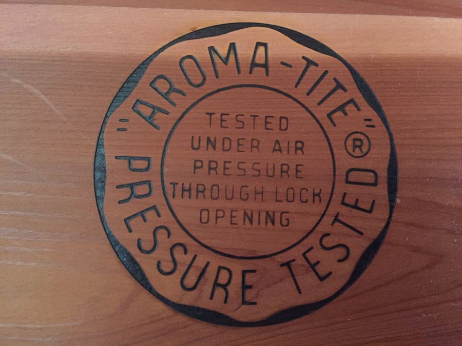 Blue Painted LANE Cedar Chest [Photo 9]