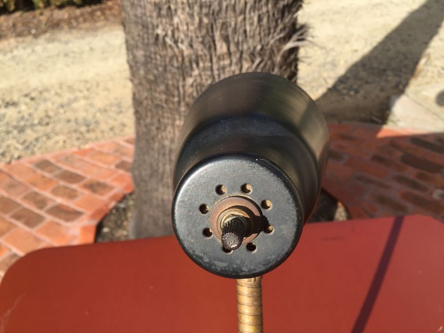 Vintage Industrial Gooseneck Metal Desk Lamp [Photo 10]