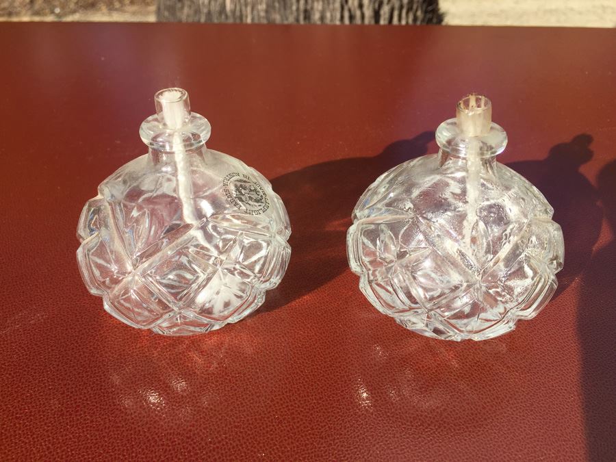 Pair Of Kerosene Lamps