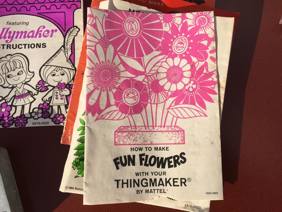 Huge Collection Of 1960's Mattel Toymakers Thingmaker Molds, Heating Unit & Tools [Photo 8]
