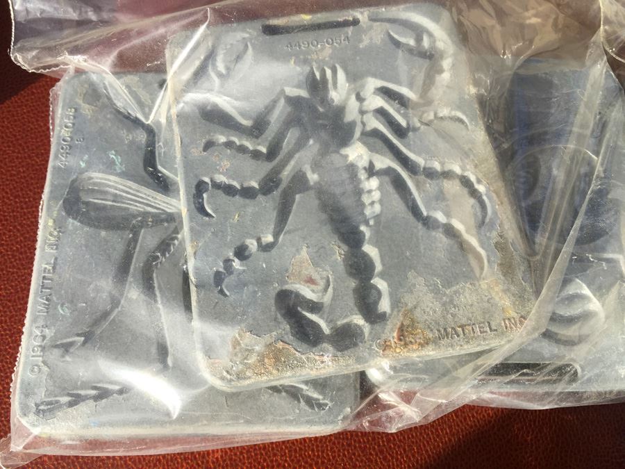 Huge Collection Of 1960's Mattel Toymakers Thingmaker Molds, Heating Unit & Tools [Photo 17]