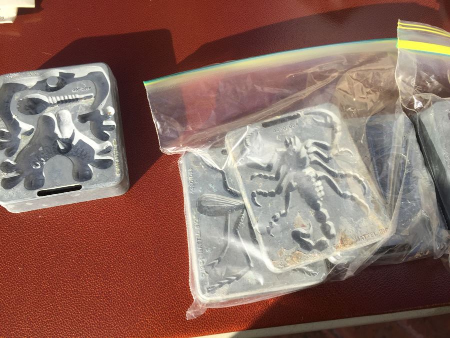 Huge Collection Of 1960's Mattel Toymakers Thingmaker Molds, Heating Unit & Tools [Photo 16]