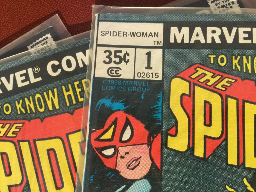 1st Spectacular Issue Of The Spider-Woman - Bagged And In Mint Condition - Estimate $20-$80 Each [Photo 3]