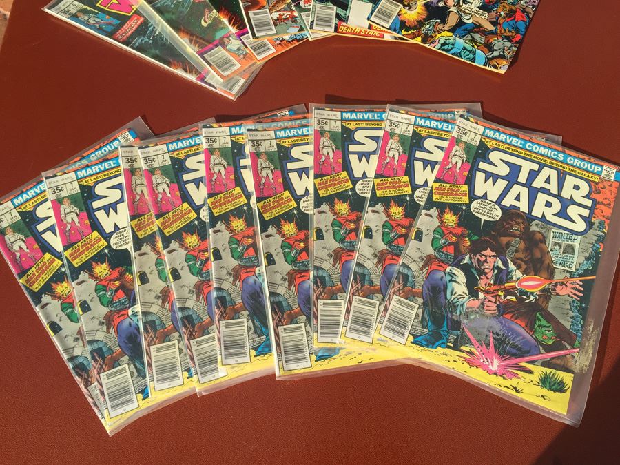 Original STAR WARS Comic Books - Total Estimate $450 - Movie Coming Out Soon [Photo 4]