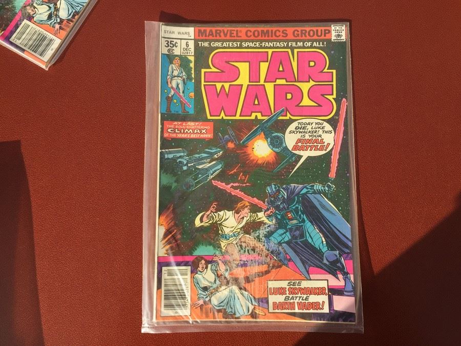 Original STAR WARS Comic Books - Total Estimate $450 - Movie Coming Out Soon [Photo 17]