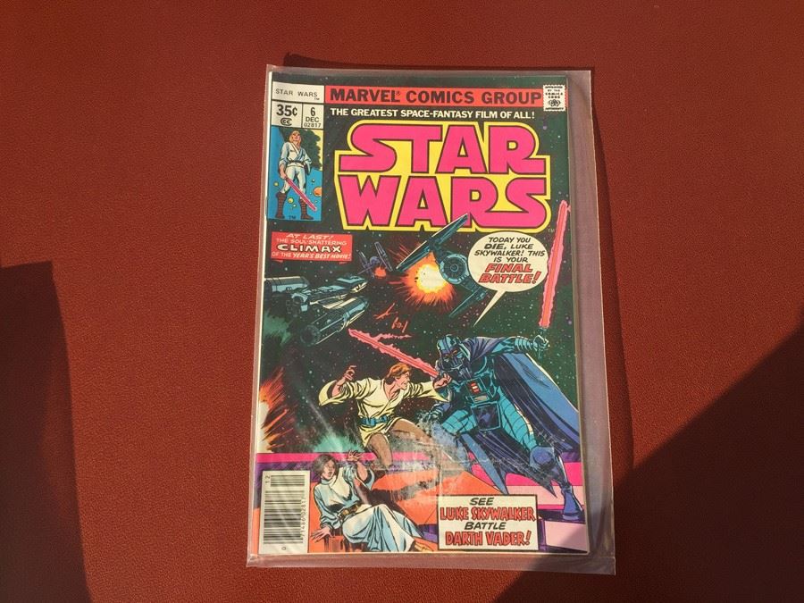 Original STAR WARS Comic Books - Total Estimate $450 - Movie Coming Out Soon [Photo 18]