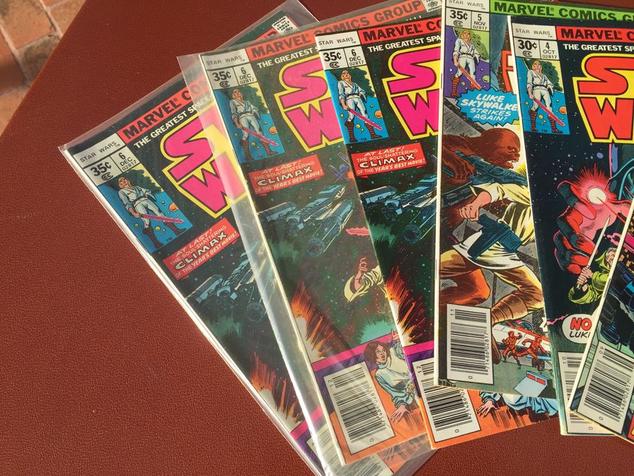 Original STAR WARS Comic Books - Total Estimate $450 - Movie Coming Out Soon [Photo 8]
