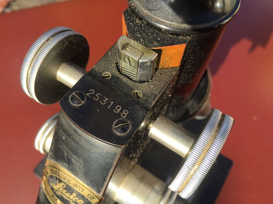 Heavy Duty BAUSCH & LOMB OPTICAL CO. Microscope Single Eye Solid [Photo 11]