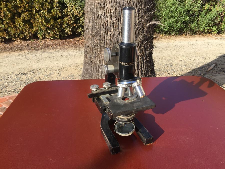 Heavy Duty BAUSCH & LOMB OPTICAL CO. Microscope Single Eye Solid [Photo 1]