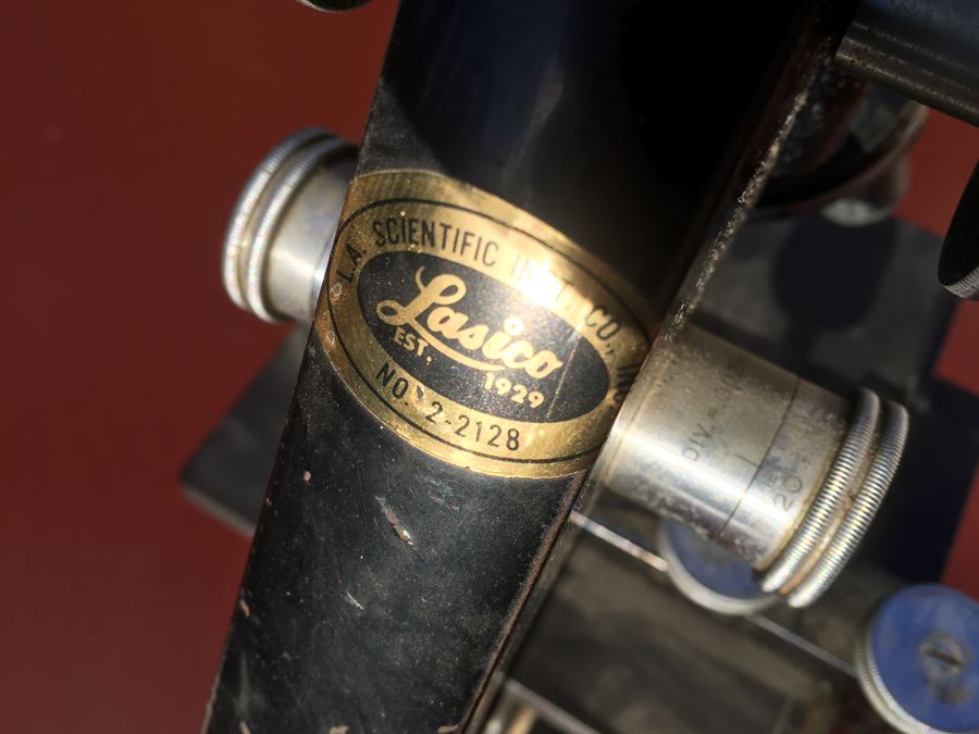 Heavy Duty BAUSCH & LOMB OPTICAL CO. Microscope Single Eye Solid [Photo 12]