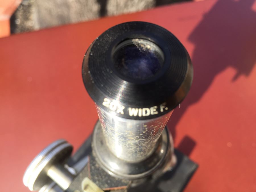 Heavy Duty BAUSCH & LOMB OPTICAL CO. Microscope Single Eye Solid [Photo 10]