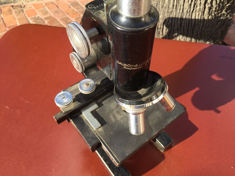 Heavy Duty BAUSCH & LOMB OPTICAL CO. Microscope Single Eye Solid [Photo 19]