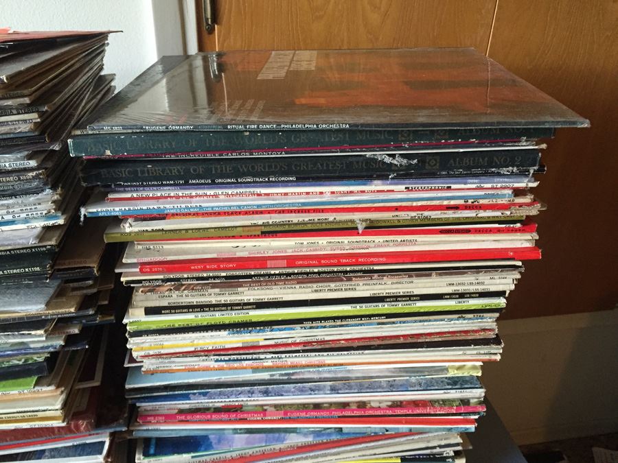 Huge LP 33 Vinyl Record Lot (Does Not Include Chest) [Photo 6]