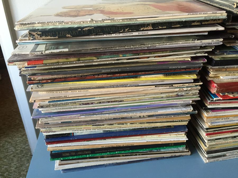 Huge LP 33 Vinyl Record Lot (Does Not Include Chest) [Photo 2]
