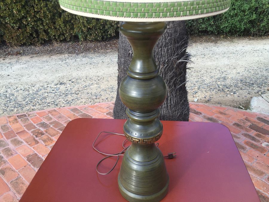 Green Mid-Century Lamp [Photo 2]