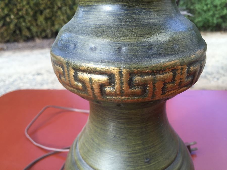 Green Mid-Century Lamp [Photo 3]