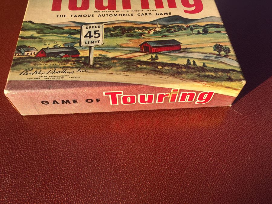 Parker Brother Touring Automobile Card Game 1954 [Photo 2]