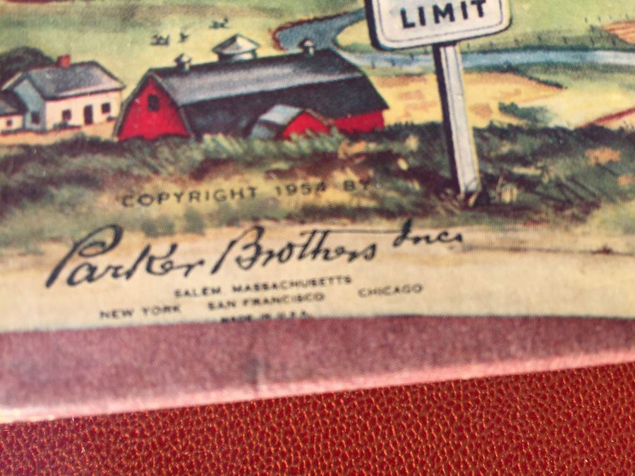Parker Brother Touring Automobile Card Game 1954 [Photo 3]