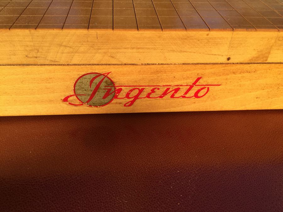 Vintage Wood Metal Ingento No. 4 Paper Cutter 12' x 12' [Photo 2]