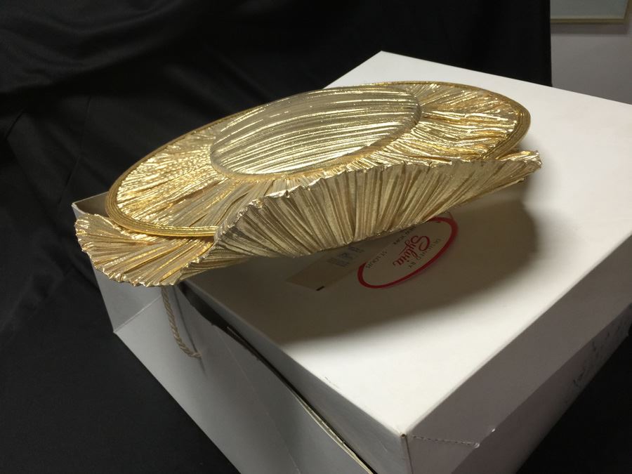 Vintage Gold Hat By Sylvia [Photo 1]