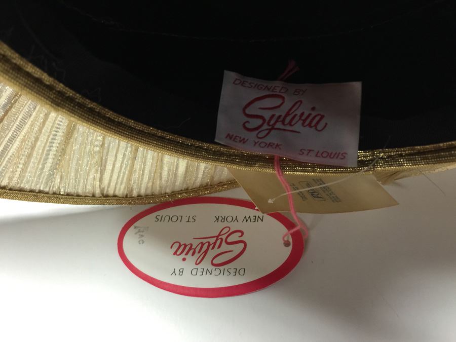 Vintage Gold Hat By Sylvia [Photo 3]