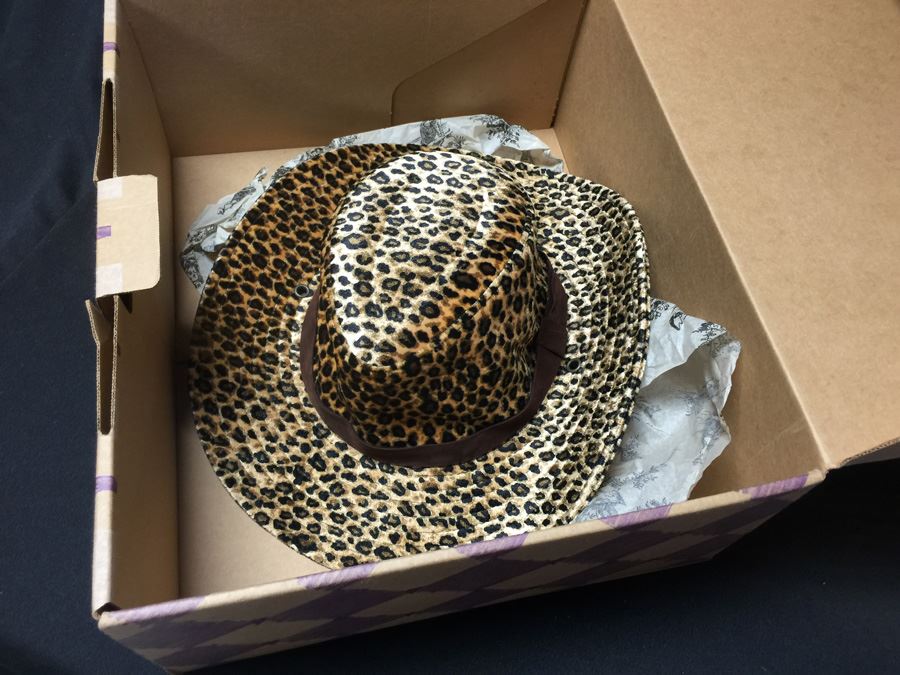 Leopard Pattern Western Hat [Photo 2]