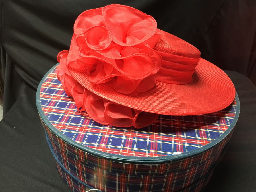 Vintage Sonni San Francisco Red Hat