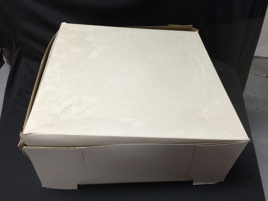 Vintage White Joli Flamingo Hat [Photo 4]