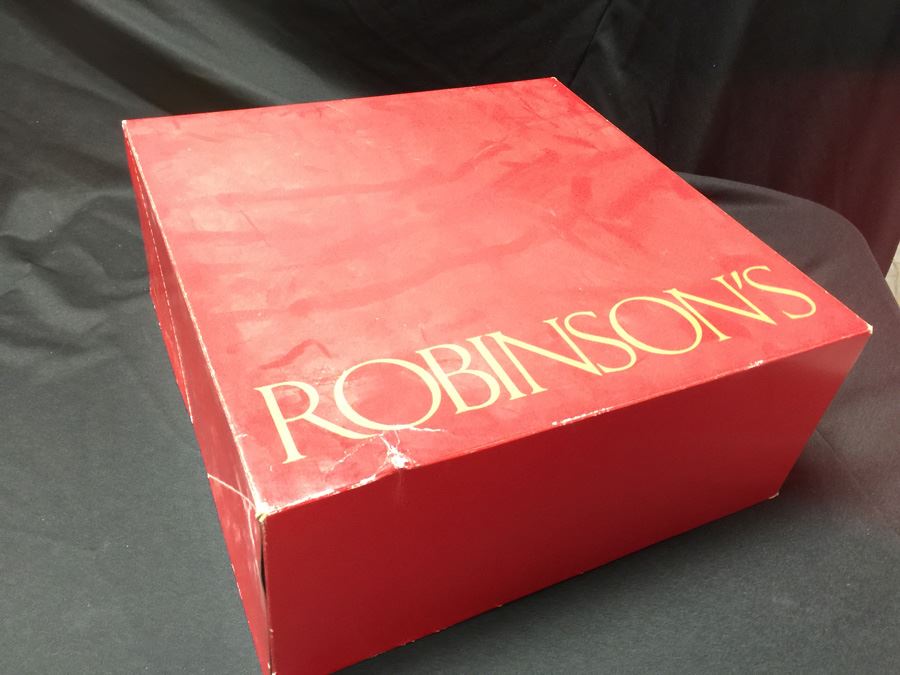 Vintage Red Doeskin Felt Geo W Bollman Wool Hat [Photo 4]