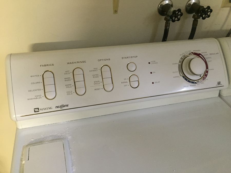 Maytag White Neptune Washing Machine Excellent Condition