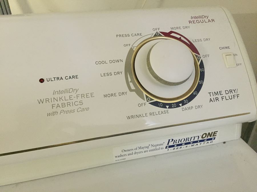 Maytag White Neptune ELECTRIC Dryer Excellent Condition (NOT GAS) [Photo 5]