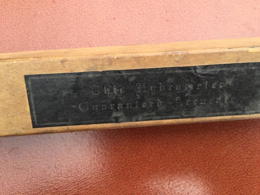 U.S. Custom House Hydrometer With Original Box [Photo 4]
