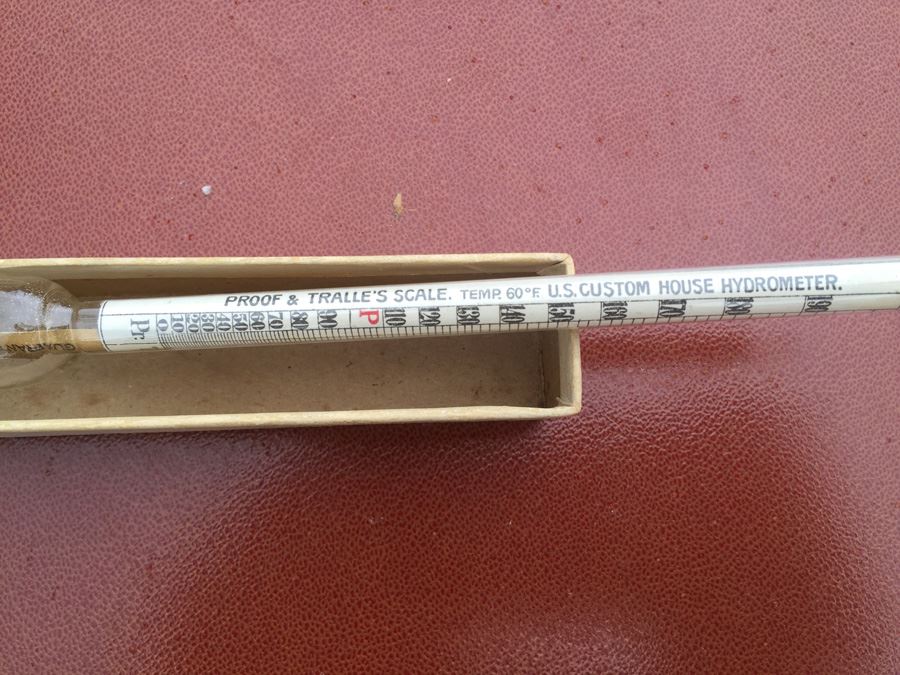 U.S. Custom House Hydrometer With Original Box [Photo 6]