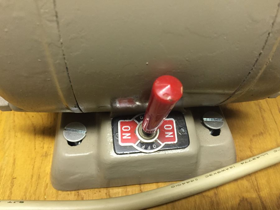 Rolling Cart With Companion 1/3 HP Heavy Duty Buffer And Tons Of Buffing Equipment Wheels [Photo 2]