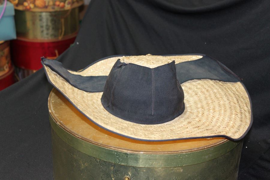 Vintage Mabel Fisher Woven Hat