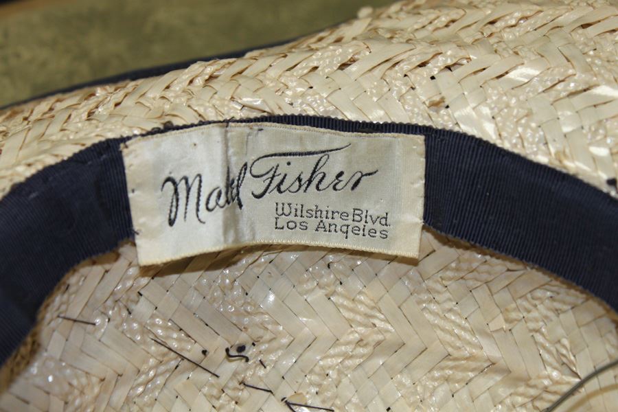 Vintage Mabel Fisher Woven Hat [Photo 5]